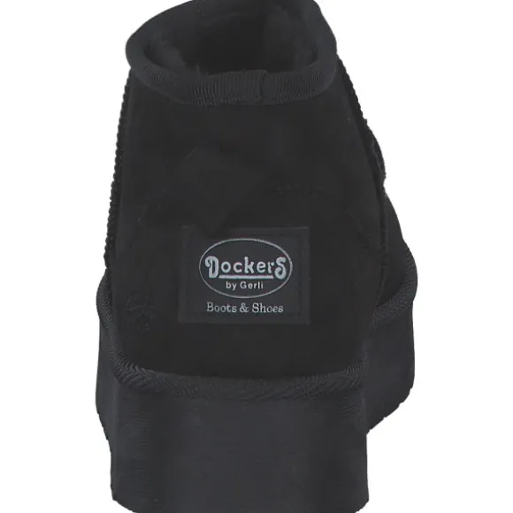 Dockers 55EL303, Winterstiefeletten, Damen, Schwarz (Black)