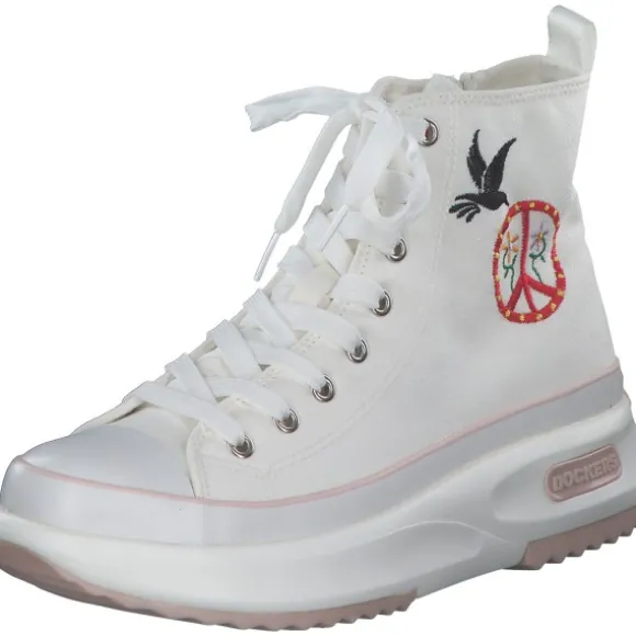Dockers 51IV901, Stiefel, Damen, weiß