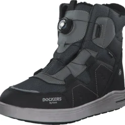 Dockers 45RO710, Sneakers High, Herren, Schwarz