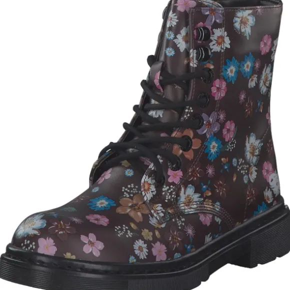 Dockers 45TS201, Schnürstiefel, Damen, bordeaux/multi