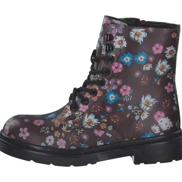 Dockers 45TS201, Schnürstiefel, Damen, bordeaux/multi