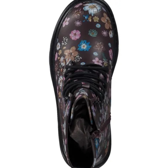 Dockers 45TS201, Schnürstiefel, Damen, bordeaux/multi