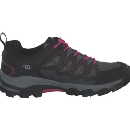 EB-Sport 211304, Schnürschuhe, Damen, grau/schwarz/pink