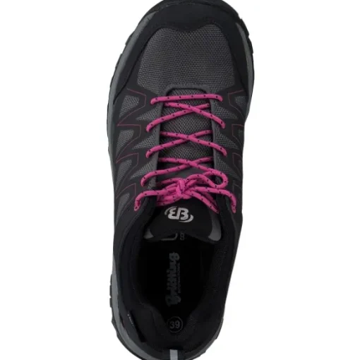 EB-Sport 211304, Schnürschuhe, Damen, grau/schwarz/pink