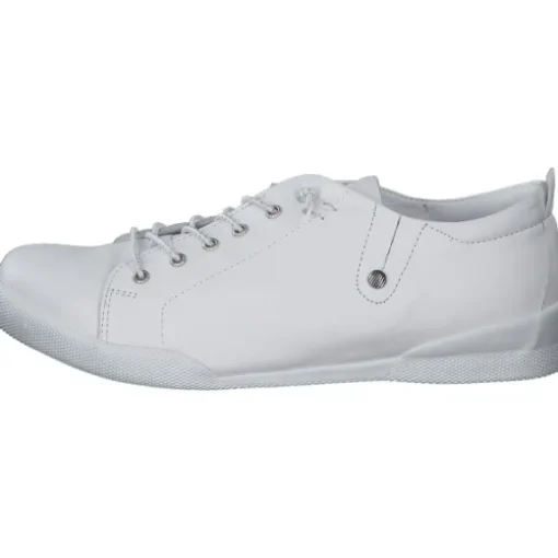 Esgano 0345724, Sneakers Low, Damen, weiß