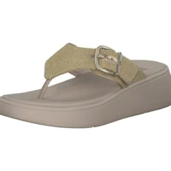 Fit Flop F-Mode Buckle Shimmer HG7, Zehentrenner, Damen, plationo