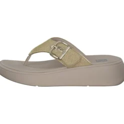 Fit Flop F-Mode Buckle Shimmer HG7, Zehentrenner, Damen, plationo