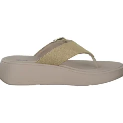Fit Flop F-Mode Buckle Shimmer HG7, Zehentrenner, Damen, plationo