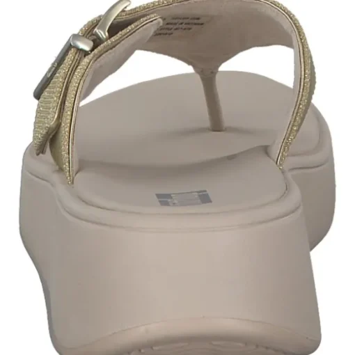 Fit Flop F-Mode Buckle Shimmer HG7, Zehentrenner, Damen, plationo