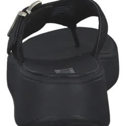 Fit Flop F-Mode Buckle Shimmer HG7, Zehentrenner, Damen, BLACK