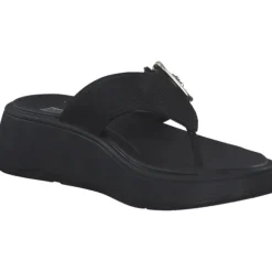 Fit Flop F-Mode Buckle Shimmer HG7, Zehentrenner, Damen, BLACK