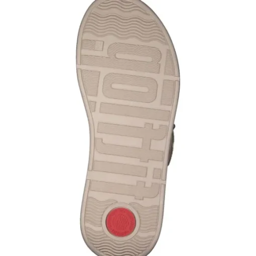 Fit Flop F-Mode Buckle Shimmer HG7, Zehentrenner, Damen, plationo
