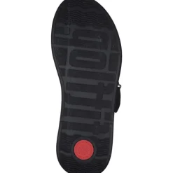 Fit Flop F-Mode Buckle Shimmer HG7, Zehentrenner, Damen, BLACK