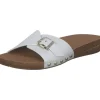 Fit Flop Iqushion Adkustable Buckle HF1, Plateau-Pantoletten, Damen, urban white