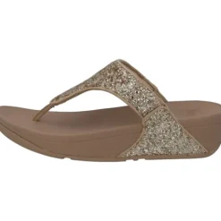Fit Flop Lulu Glitter X03, Badeschuhe, Damen, latte beige