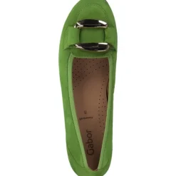 Gabor 44.166, Ballerinas, Damen, granny green(gold)