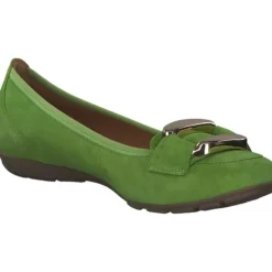 Gabor 44.166, Ballerinas, Damen, granny green(gold)
