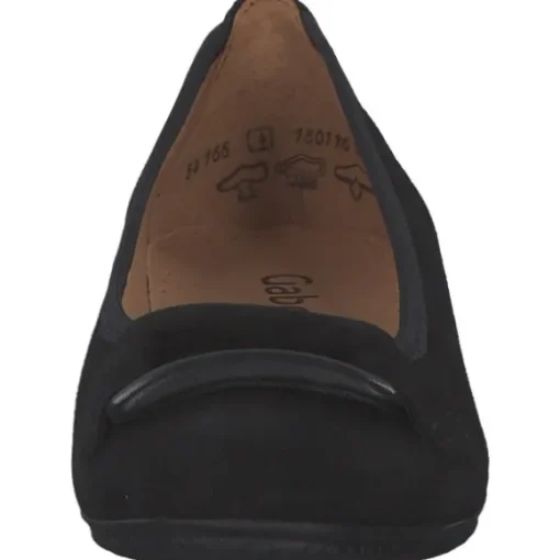 Gabor 54.166.17, Ballerinas, Damen, schwarz