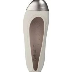 Gabor 64.126, Ballerinas, Damen, Weiß