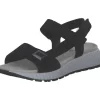 Gabor 64.582, Keilsandaletten, Damen, schwarz