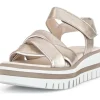 Gabor 44.622, Keilsandaletten, Damen, puder