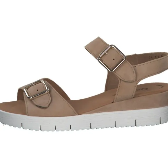 Gabor 24.770, Keilsandaletten, Damen, caramel