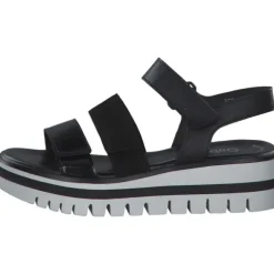 Gabor 44.620, Keilsandaletten, Damen, Schwarz