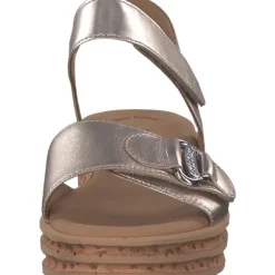 Gabor 44.554, Keilsandaletten, Damen, puder