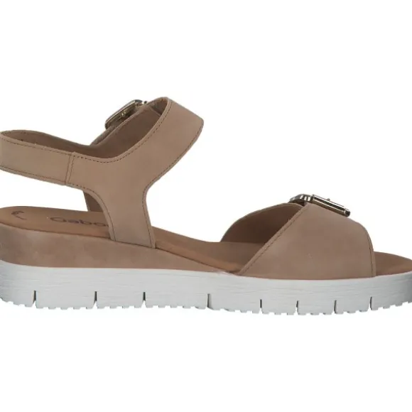 Gabor 24.770, Keilsandaletten, Damen, caramel