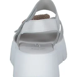 Gabor 64.754, Keilsandaletten, Damen, latte(buckle:natur