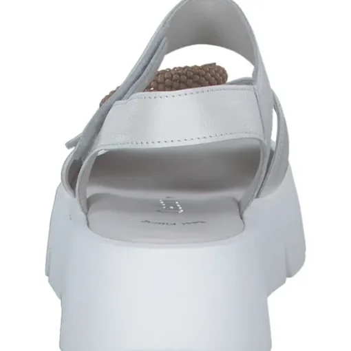 Gabor 64.754, Keilsandaletten, Damen, latte(buckle:natur