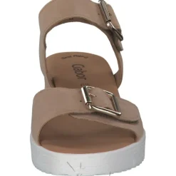 Gabor 24.770, Keilsandaletten, Damen, caramel