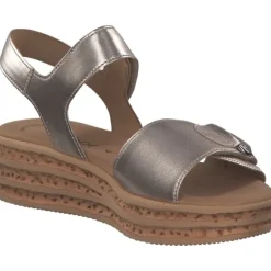 Gabor 44.554, Keilsandaletten, Damen, puder