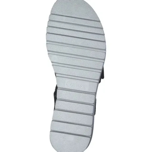 Gabor 44.620, Keilsandaletten, Damen, Schwarz