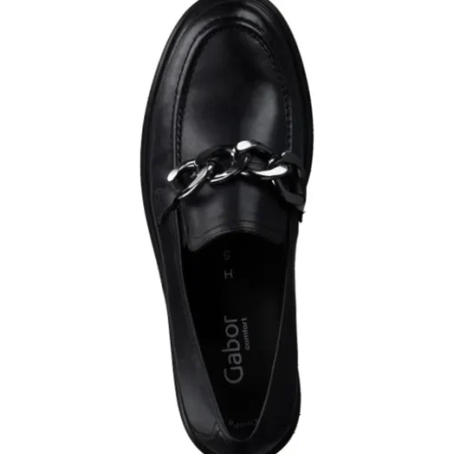 Gabor 92.554, Klassische Ballerinas, Damen, Schwarz