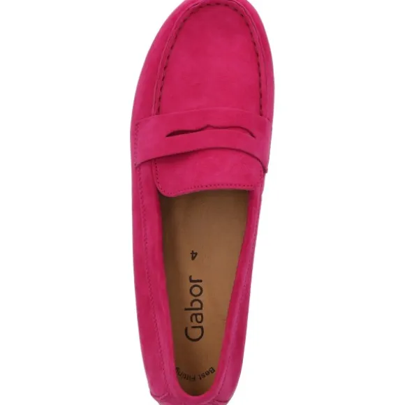 Gabor 44.200, Mokassins, Damen, Pink