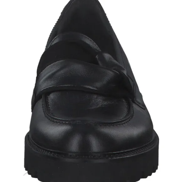 Gabor 25.242, Mokassins, Damen, SCHWARZ (SCHWARZ)