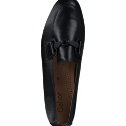 Gabor 65.211, Mokassins, Damen, schwarz (uni)