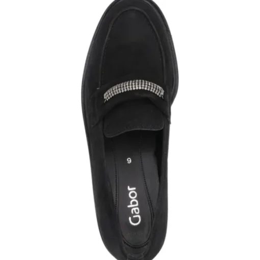 Gabor 35.212, Mokassins, Damen, Schwarz