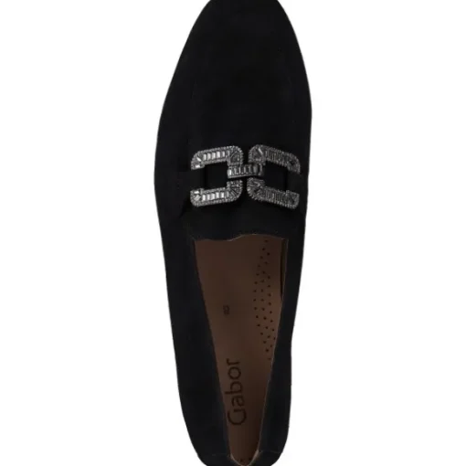 Gabor 45.210, Mokassins, Damen, Schwarz