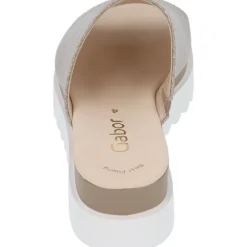 Gabor 24.613, Plateau-Pantoletten, Damen, rosato