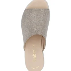 Gabor 24.613, Plateau-Pantoletten, Damen, rosato