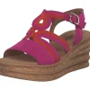 Gabor 44.655, Plateau-Sandaletten, Damen, pink/pumpkin