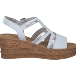 Gabor 44.655, Plateau-Sandaletten, Damen, Weiß