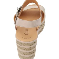 Gabor 44.651, Plateau-Sandaletten, Damen, puder/rouge