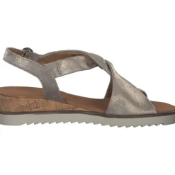 Gabor 82.751, Sandaletten, Damen, Grau