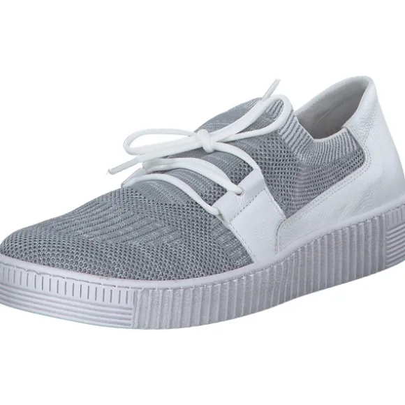 Gabor 43.335, Schnürschuhe, Damen, Grau