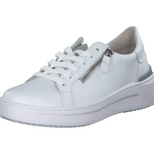 Gabor 23.280.21, Schnürschuhe, Damen, Weiß