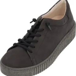 Gabor 43.331, Schnürschuhe, Damen, Grau