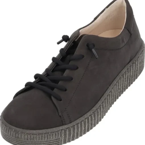 Gabor 43.331, Schnürschuhe, Damen, Grau